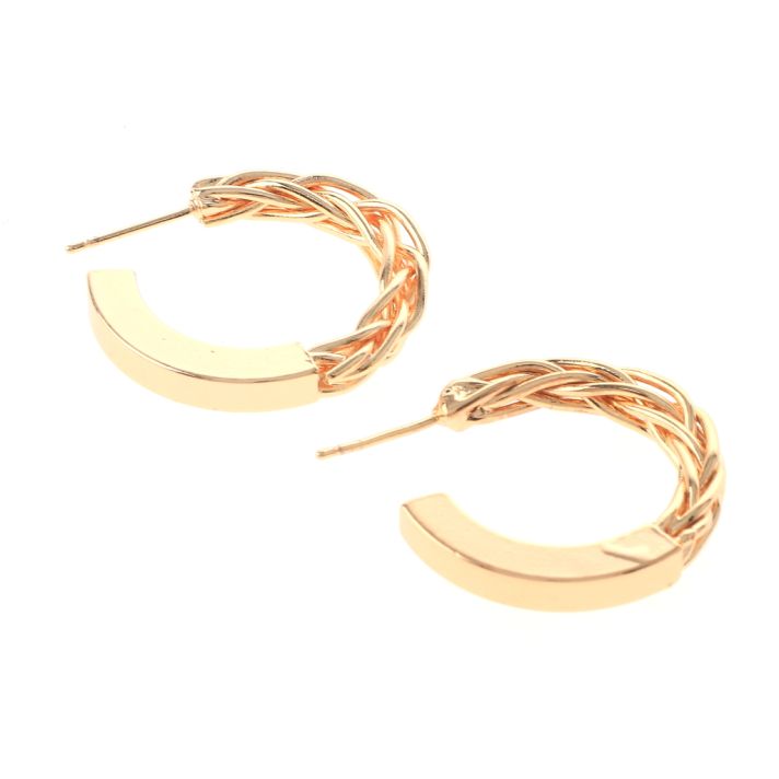 Gold Plated Hoop Earrings