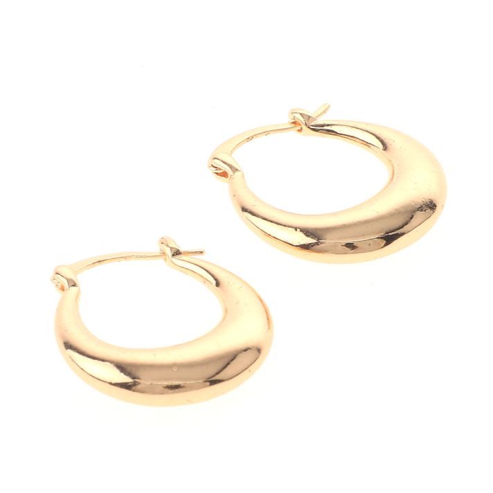 Gold Plated Hoop Earrings