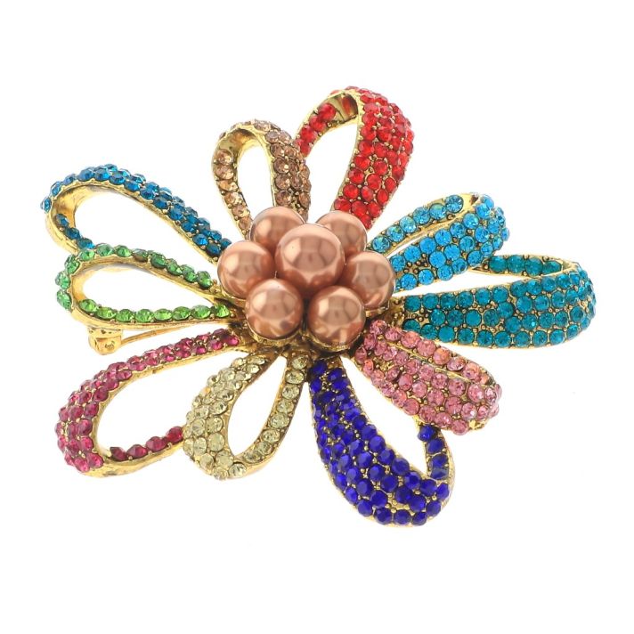 Rhinestone Brooch  