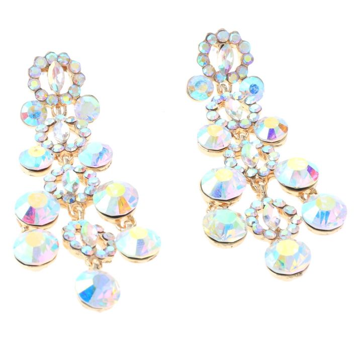 Rhinestone Post Earrings
