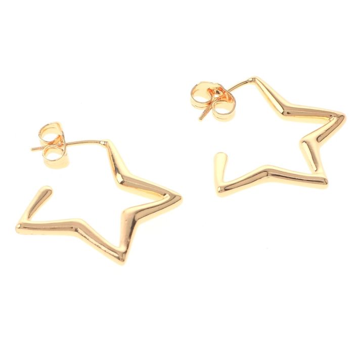 Gold Plated Hoop Earrings