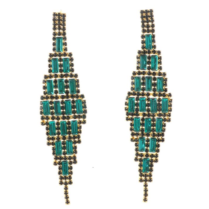 Rhinestone Post Earrings