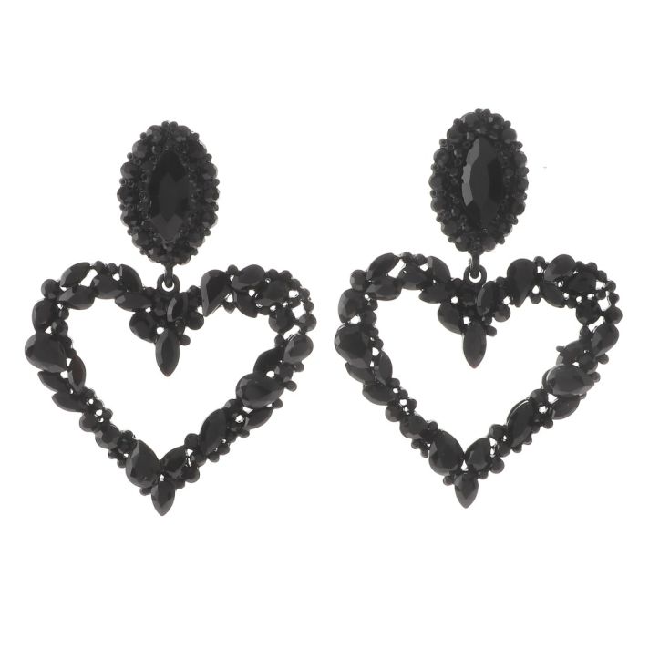 Rhinestone Post Earrings