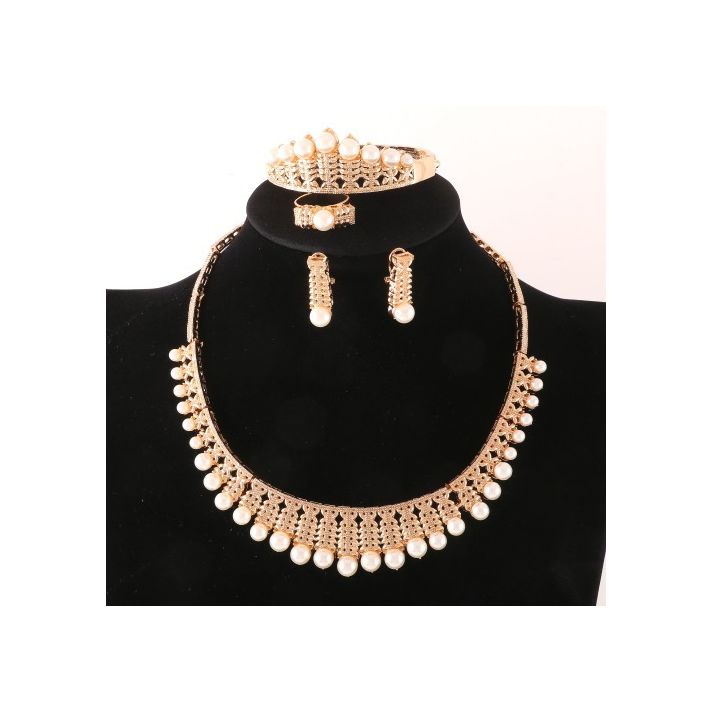 Gold Plated Necklace Set
