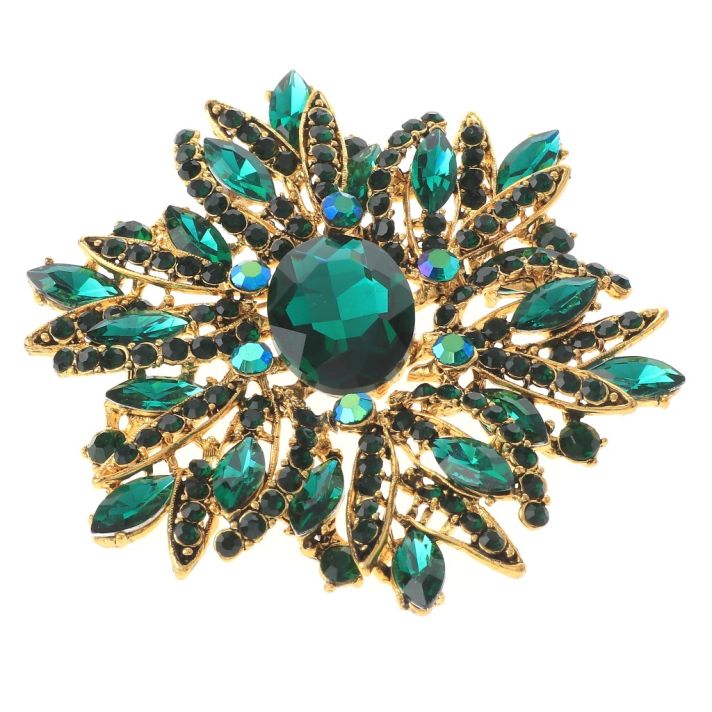 Rhinestone Brooch