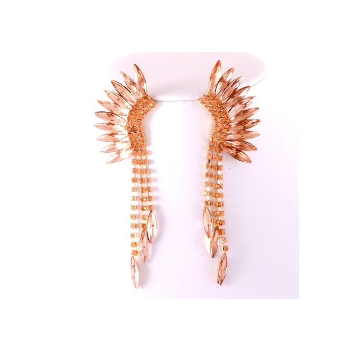 Rhinestone Post Earrings