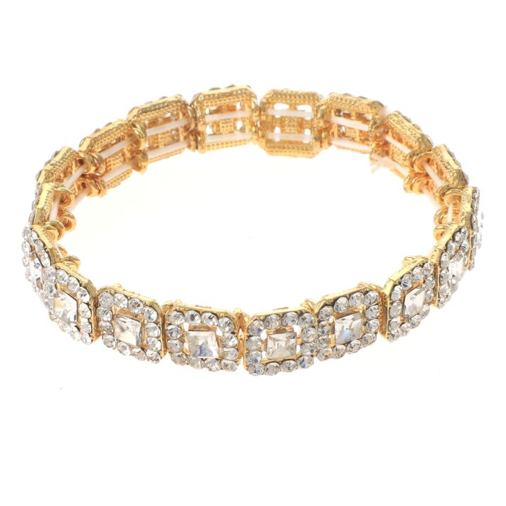 Rhinestone Stretch Bracelet 