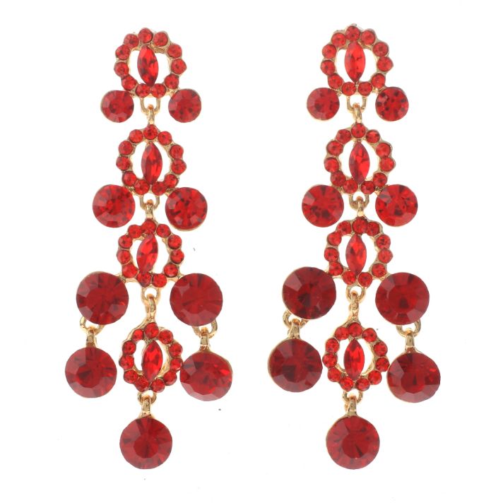 Crystal Post Earrings