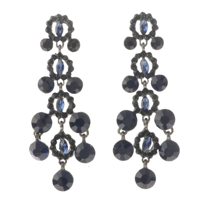 Crystal Post Earrings