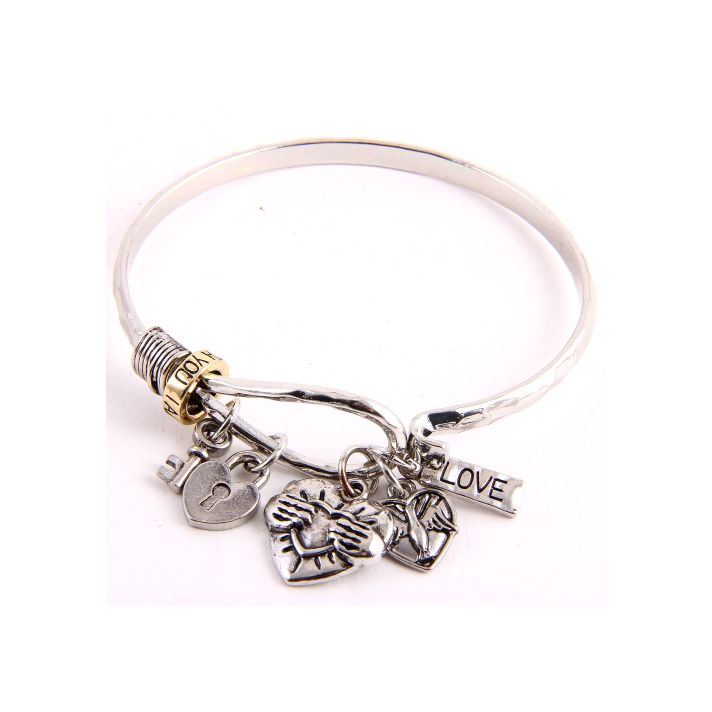Charms Metal Bracelet