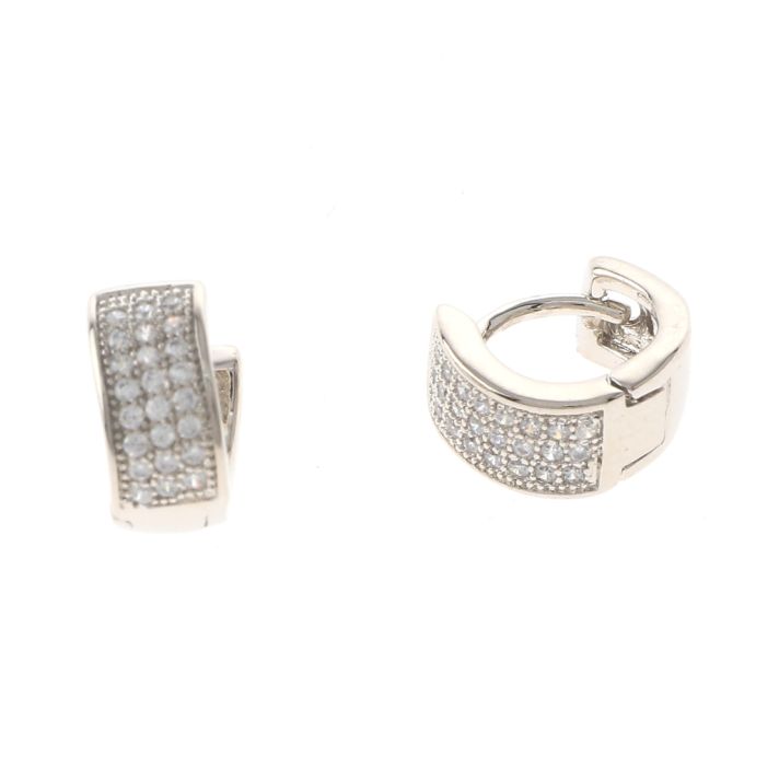Silver Plated Stud Earrings