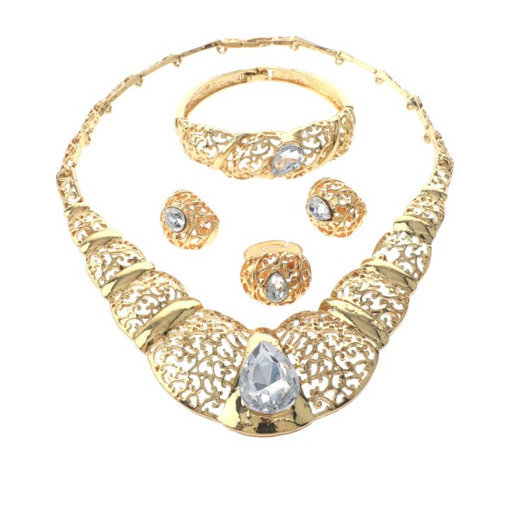Gold Plated Necklace Set
