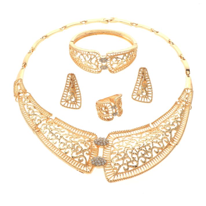 Gold Plated Necklace Set