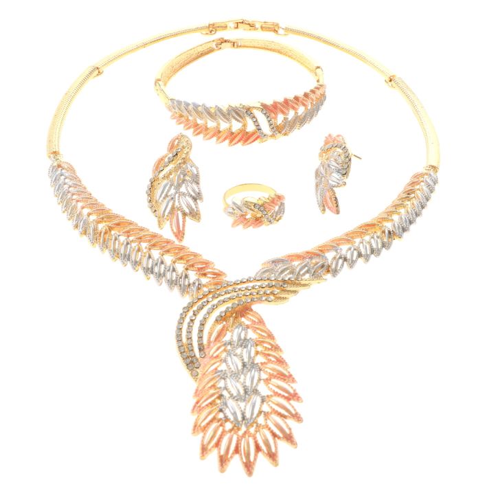 Gold Plated Necklace Set
