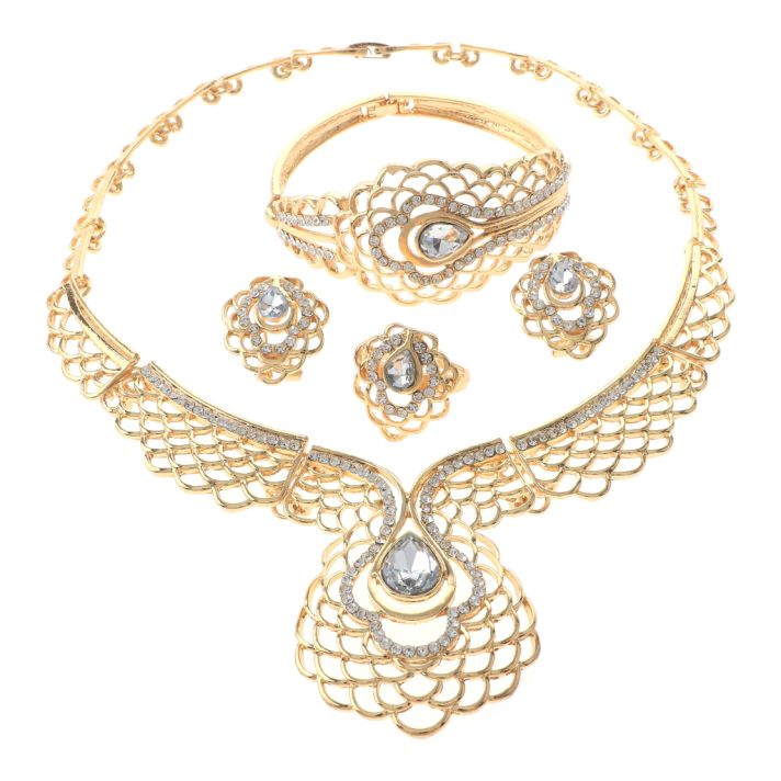 Gold Plated Necklace Set