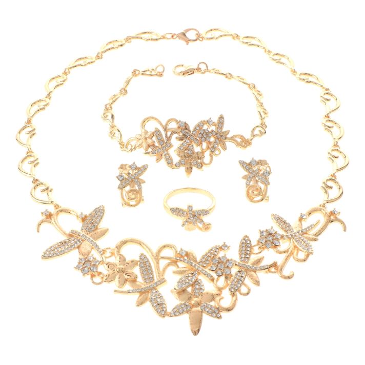 Gold Plated Necklace Set