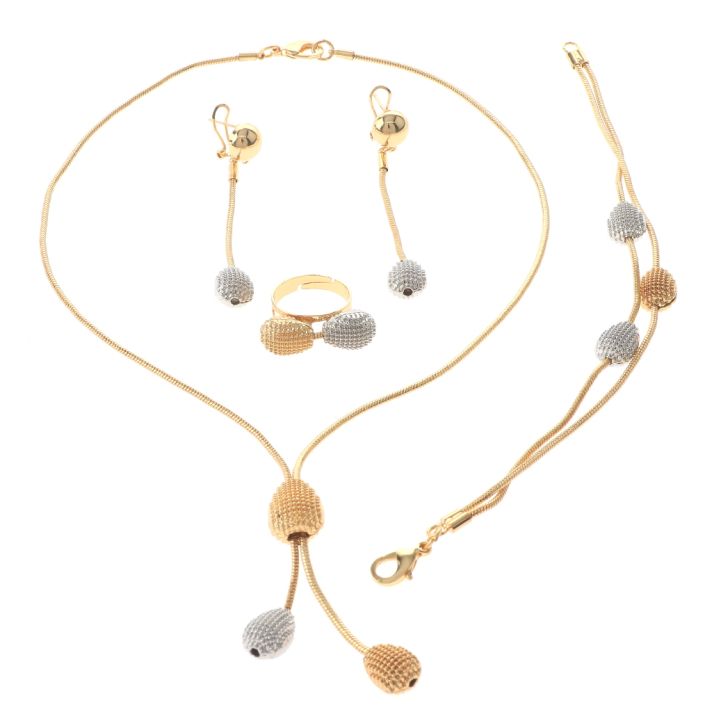 Gold Plated Necklace Set