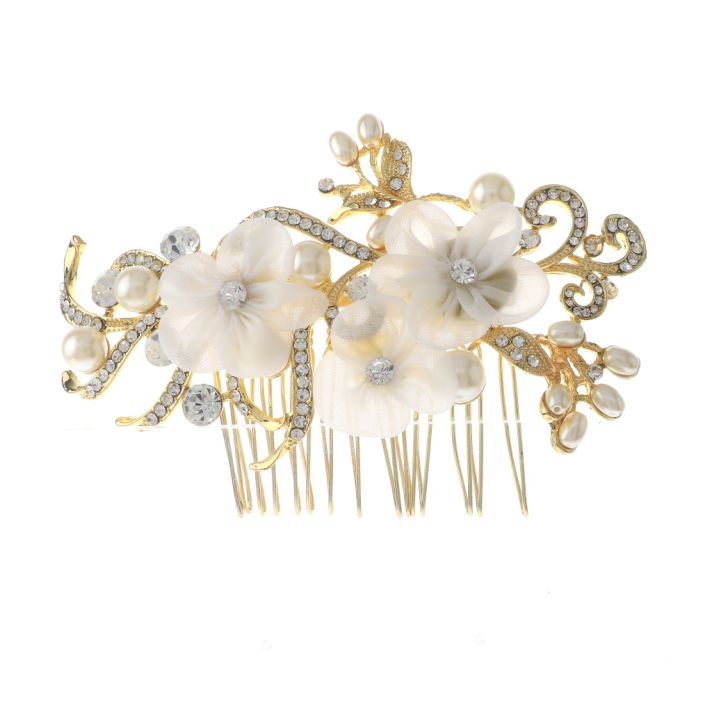 Rhinestone Hair Comb