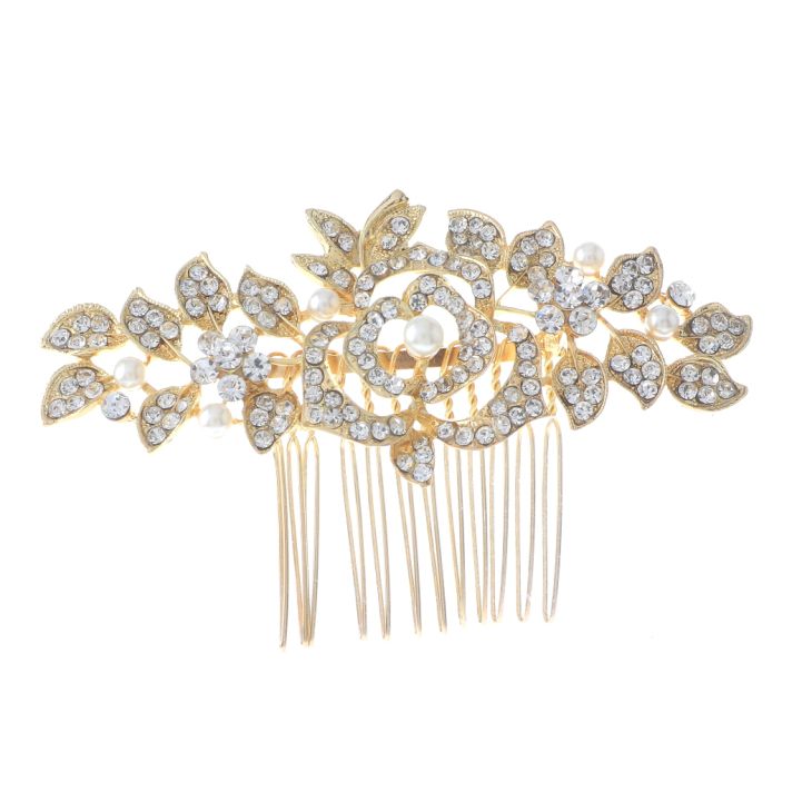 Rhinestone Hair Comb
