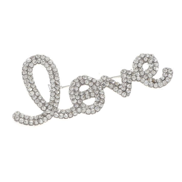 Crystal Love Brooch