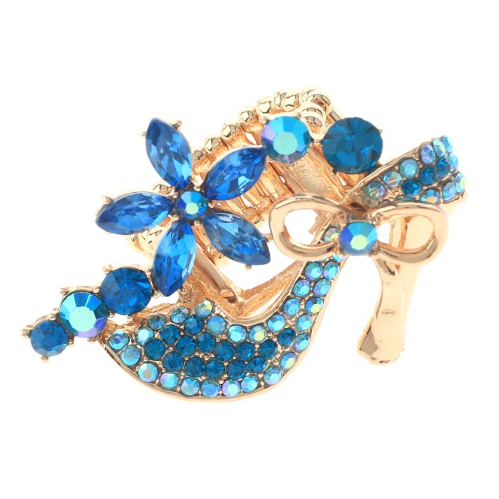 Crystal High Heel Shoe Stretch Ring