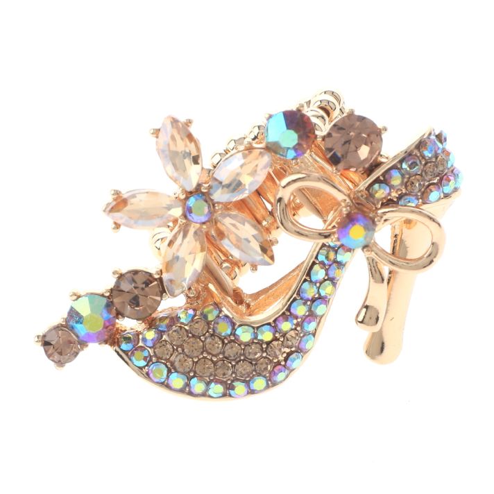 Crystal High Heel Shoe Stretch Ring