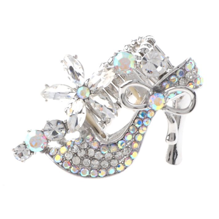 Crystal High Heel Shoe Stretch Ring