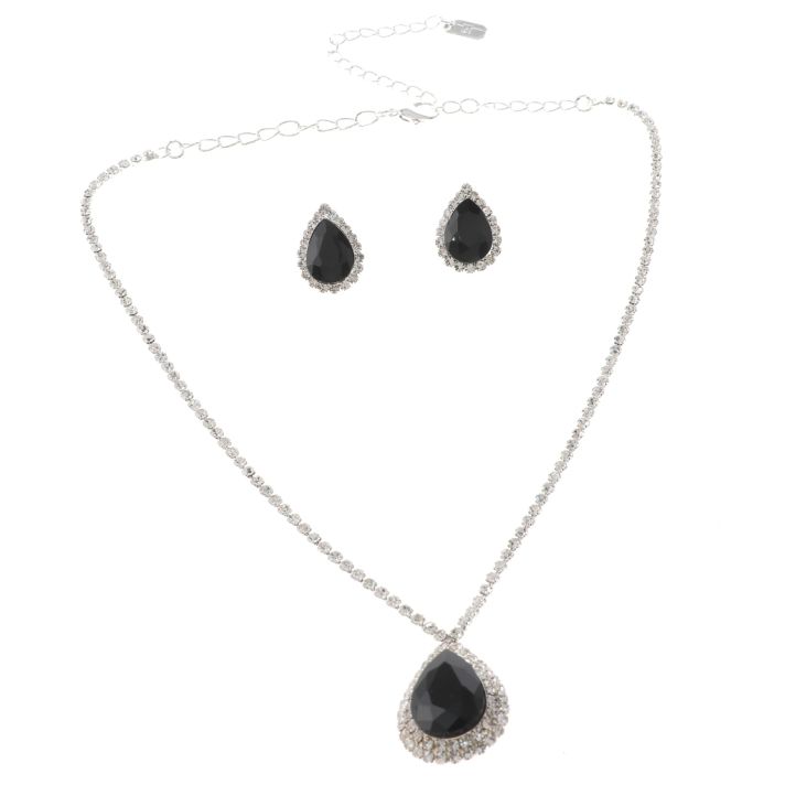 Rhinestone Necklace Set 