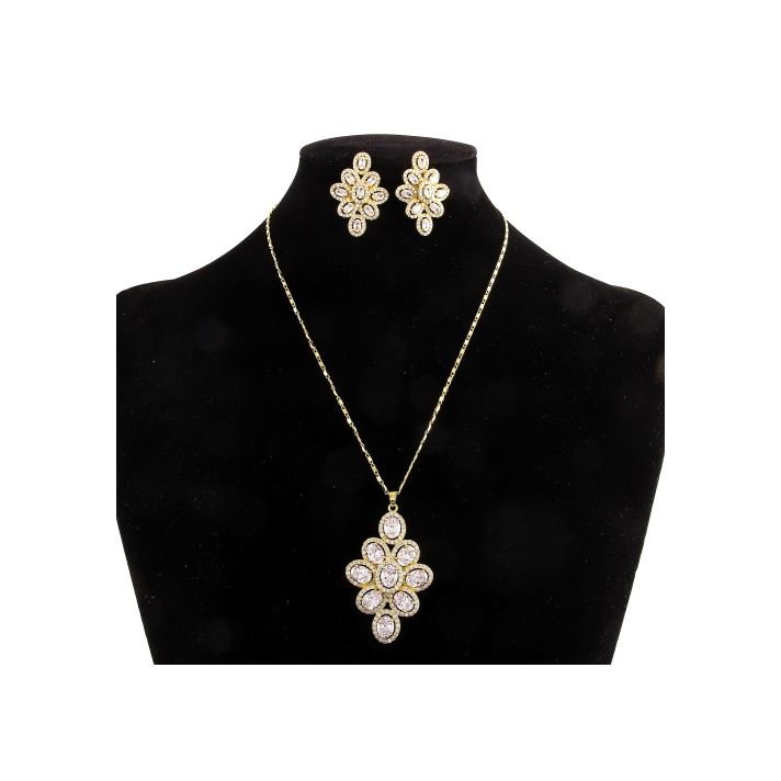 Fashion Cubic Zirconia Necklace Set