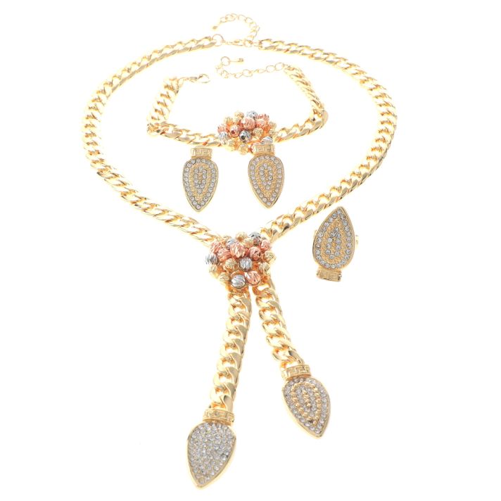 Gold Plated Necklace Set