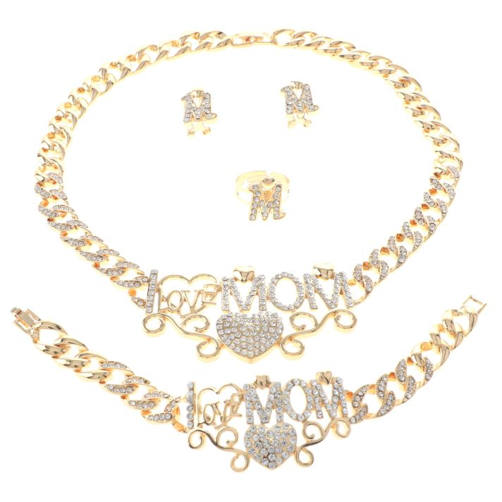 Gold Plated Necklace Set