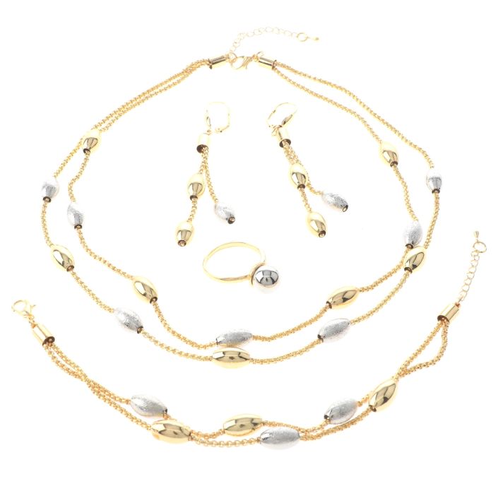 Gold Plated Necklace Set