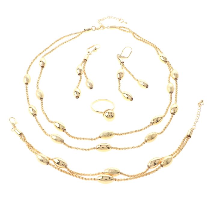 Gold Plated Necklace Set