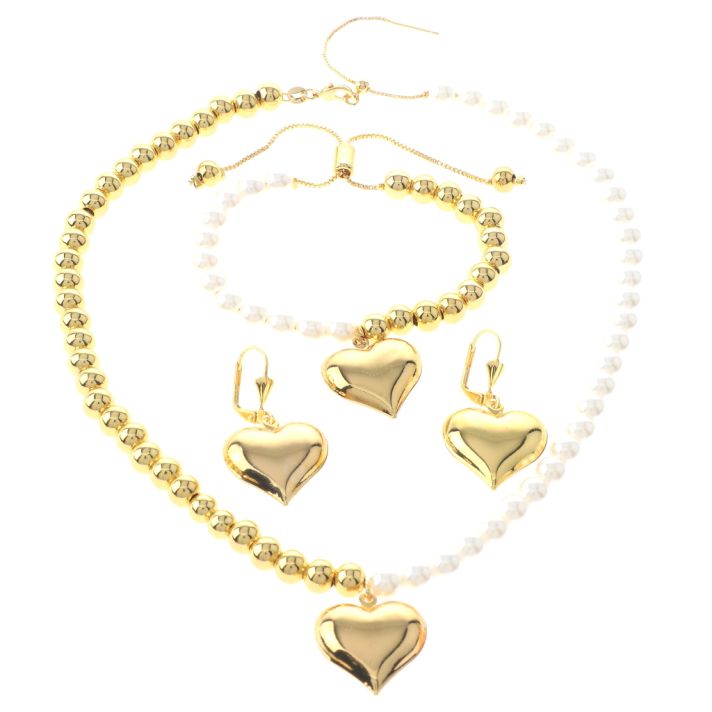 Gold Plated Necklace Set