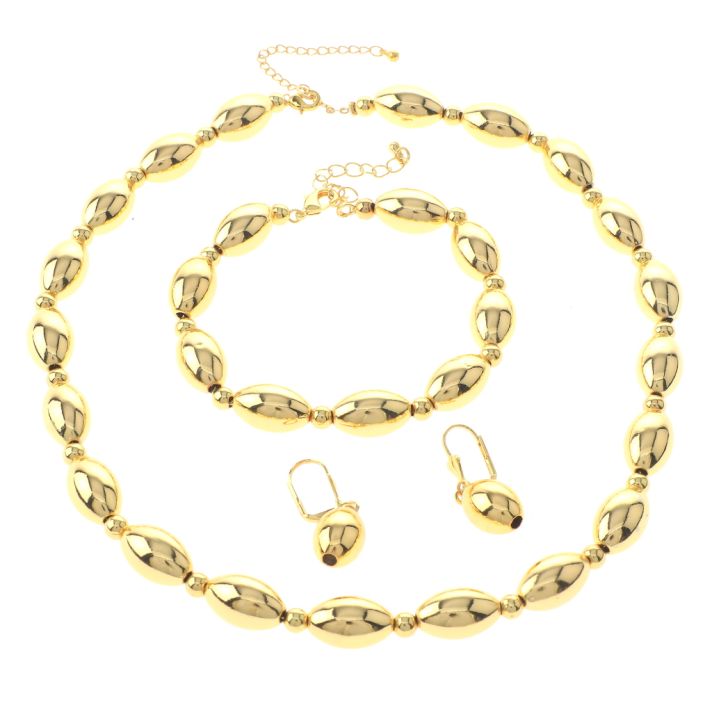 Gold Plated Necklace Set