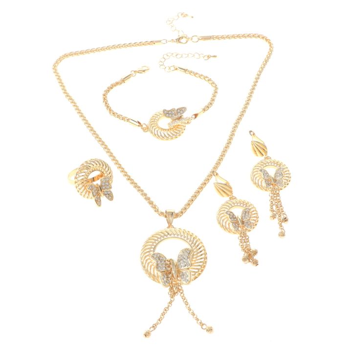 Gold Plated Necklace Set