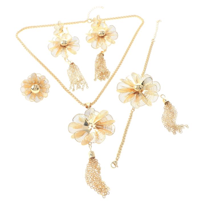 Gold Plated Necklace Set