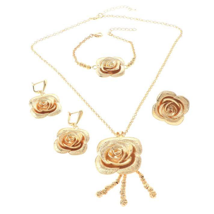 Gold Plated Necklace Set