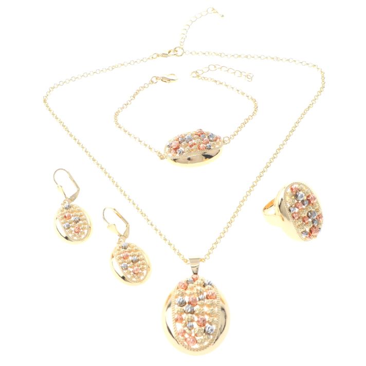Gold Plated Necklace Set