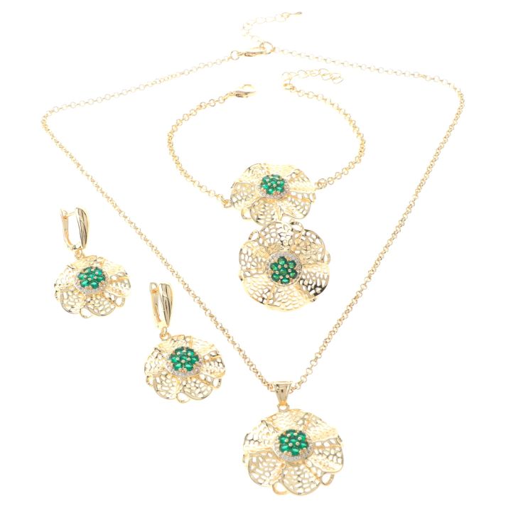 Gold Plated Necklace Set