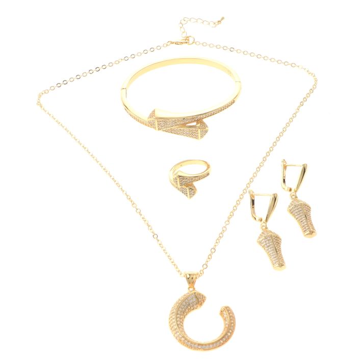 Gold Plated Necklace Set