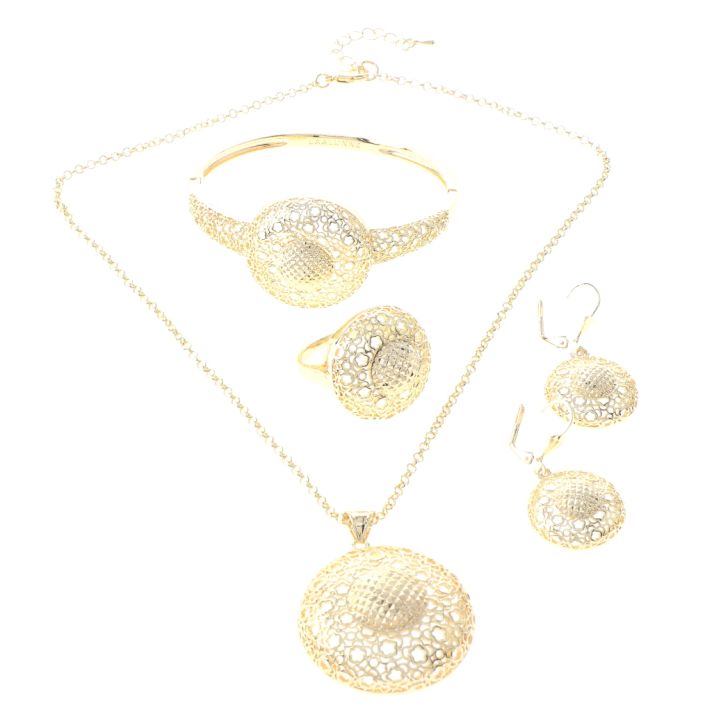 Gold Plated Necklace Set