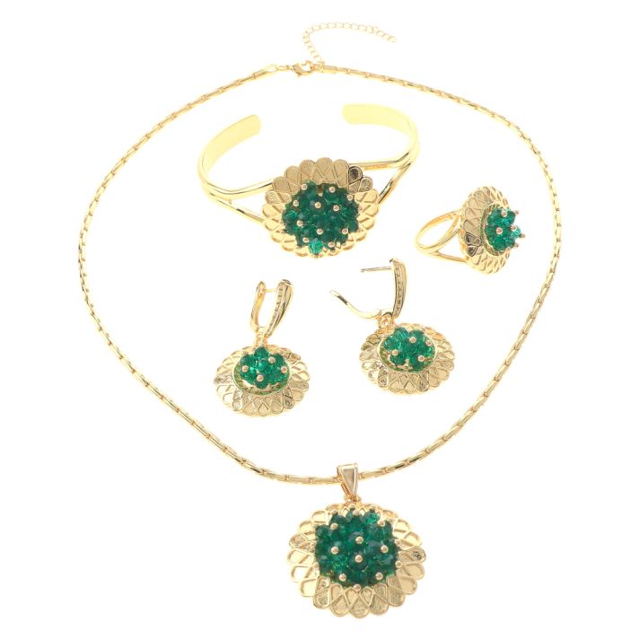 Gold Plated Necklace Set