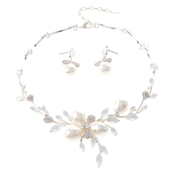 Rhinestone Necklace Set 