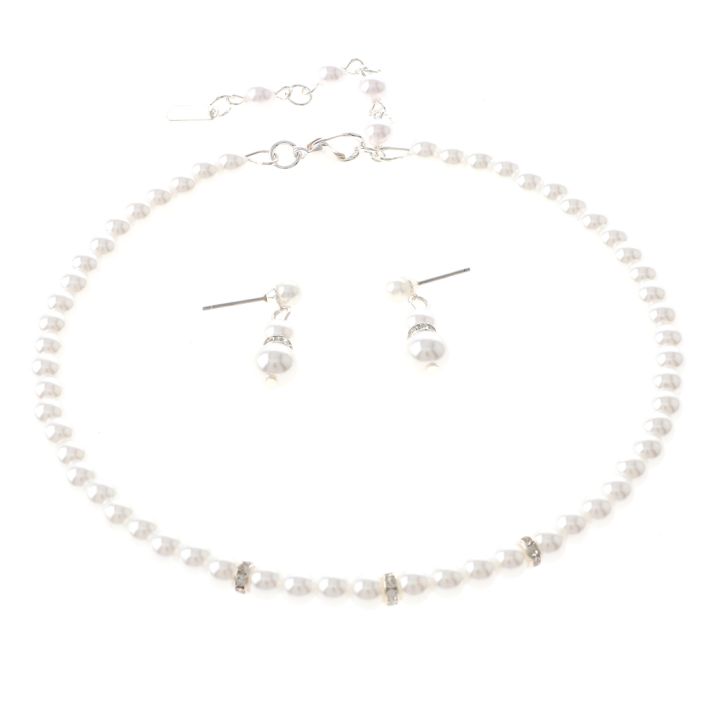 Synthetic Pearl Choker Set 
