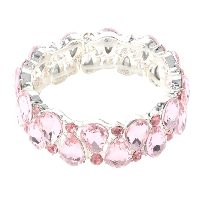 Marquise Crystal Stretch Bracelet