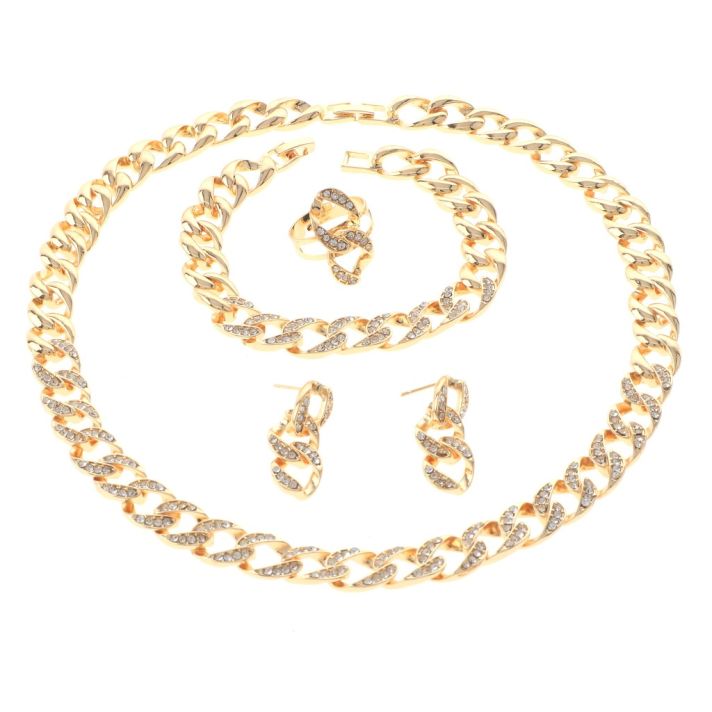 Gold Plated Necklace Set
