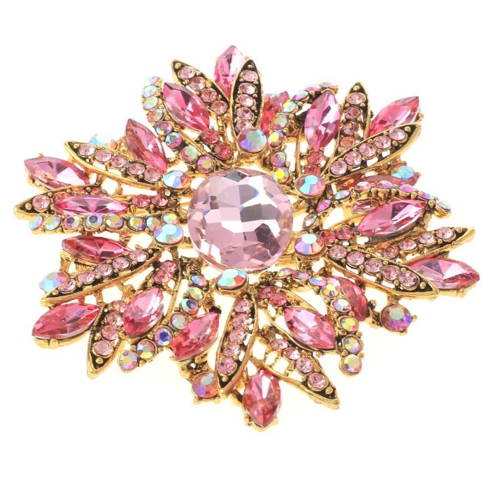 Rhinestone Brooch