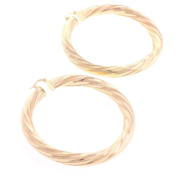 Plated Hoop Earrings