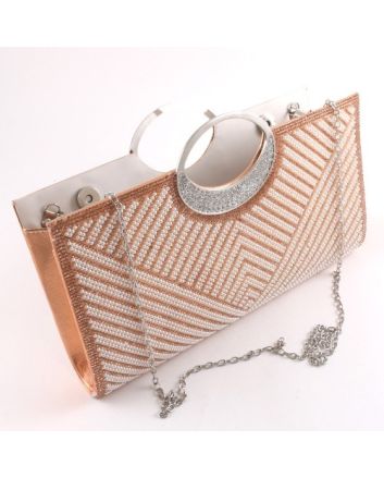 Fashion Rhinestone Pearl Evening Bag